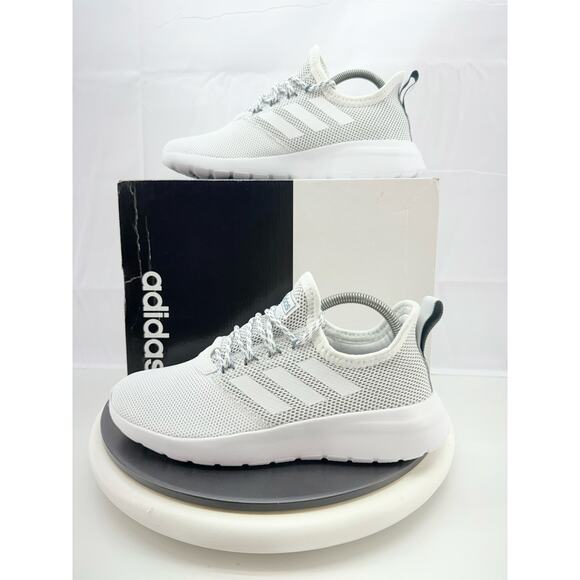 Adidas Lite Racer Reborn Womens Sz 8.5 Cloud White Running Sneakers Shoes F36653 - Picture 1 of 9